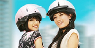 Mũ bảo hiểm nửa đầu không bảo vệ được hàm, mặt